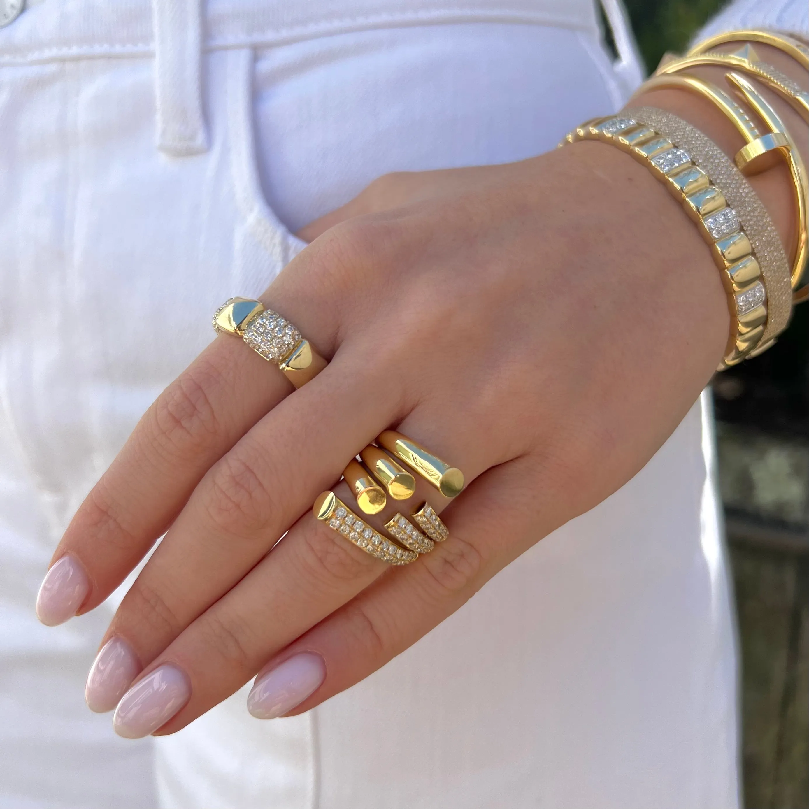 14K GOLD DIAMOND DAKOTA RING