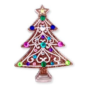 Christmas tree gingerbread - Brooch