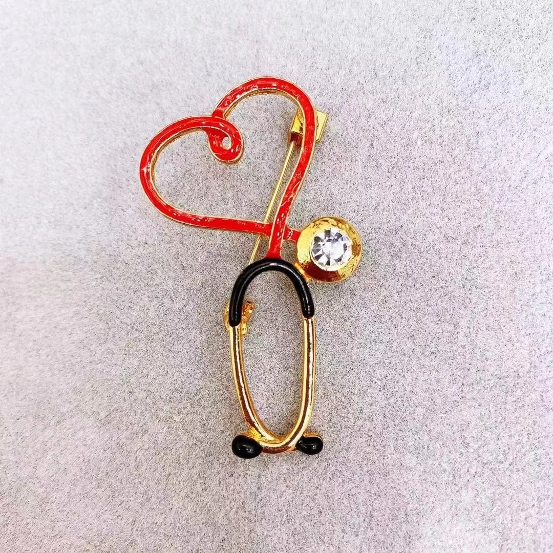 Cute Pins Pin Girls' Brooches Women's Brooches & Pins Medical Jewelry Enamel Brooch Set Nurse Doctor Graduation Medical Student for Woman Chemistry Brooch