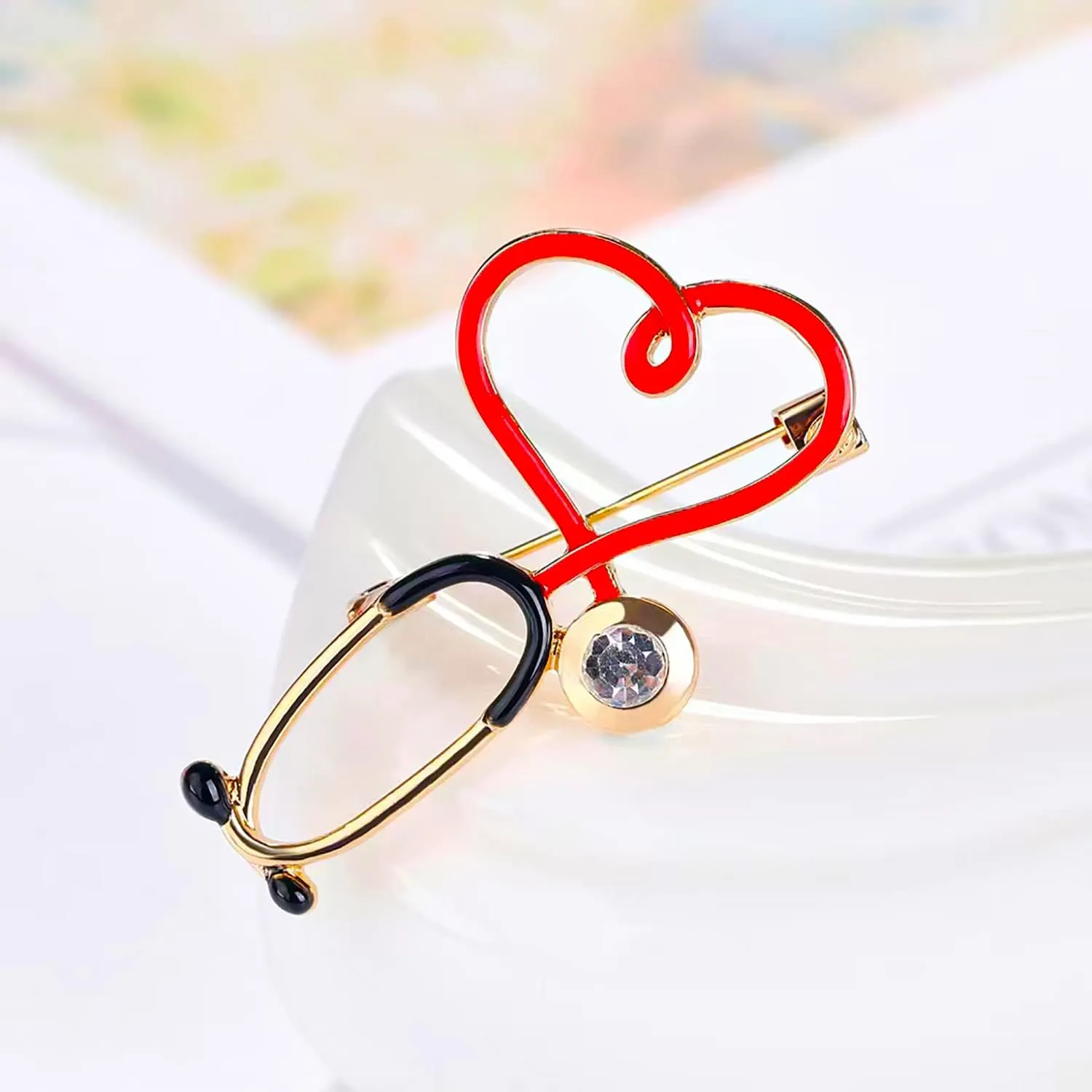 Cute Pins Pin Girls' Brooches Women's Brooches & Pins Medical Jewelry Enamel Brooch Set Nurse Doctor Graduation Medical Student for Woman Chemistry Brooch