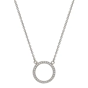 ETERNITY NECKLACE, SILVER