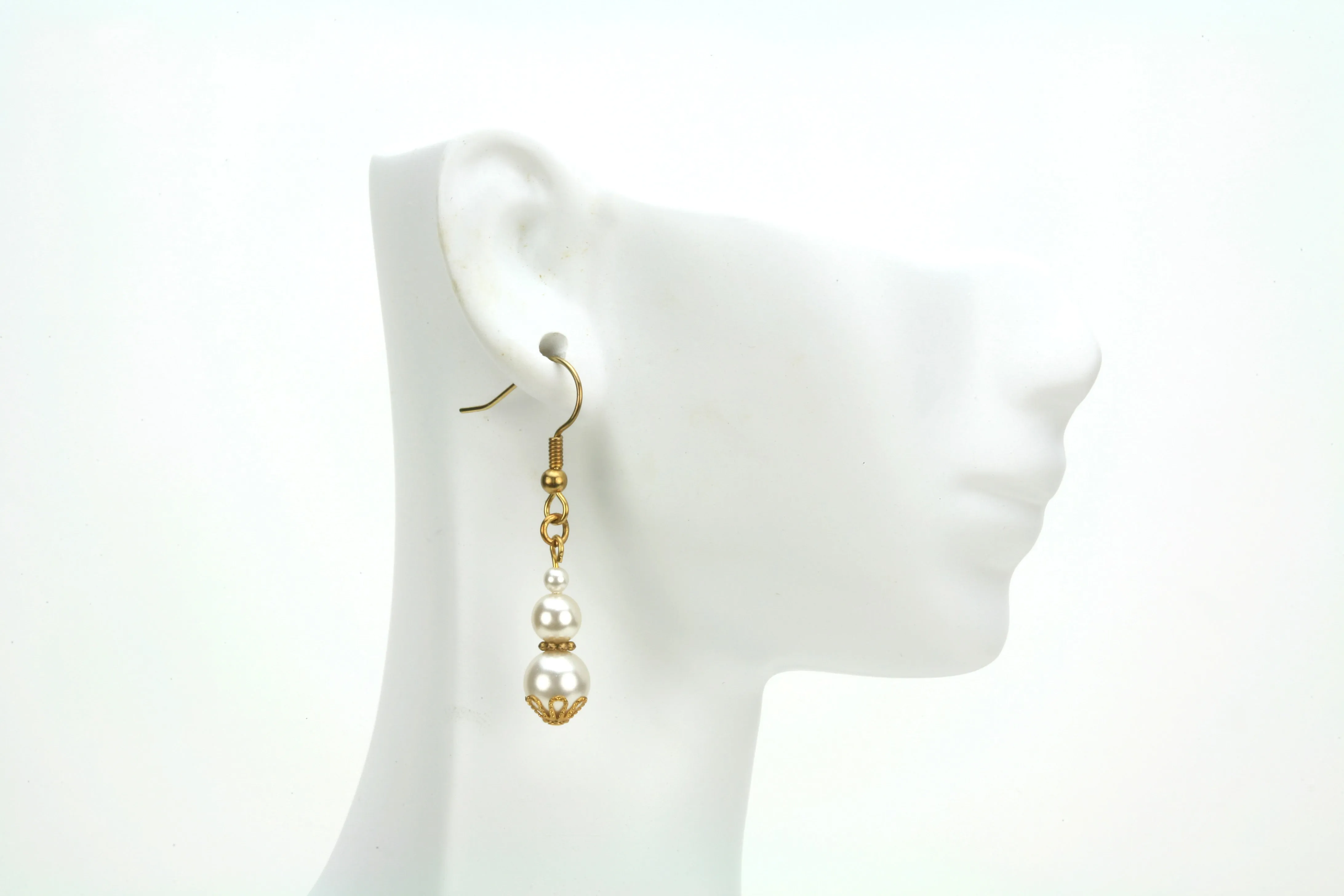 Gold June Birthstone Earrings
