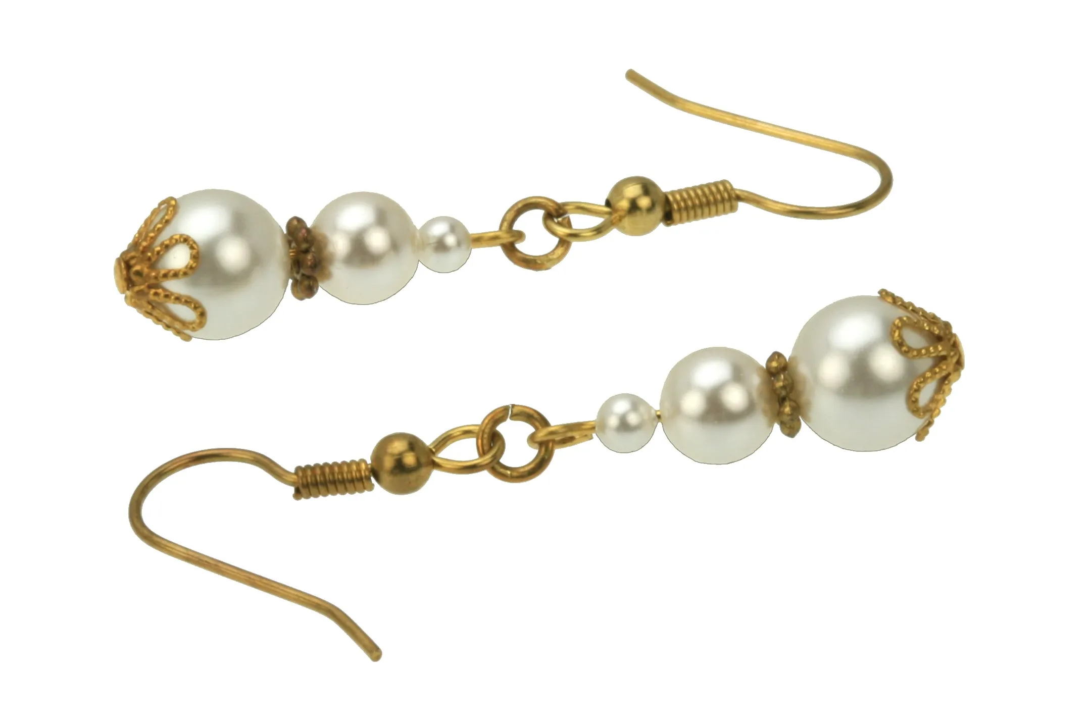 Gold June Birthstone Earrings