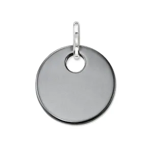 Hematite Pendant Disc
