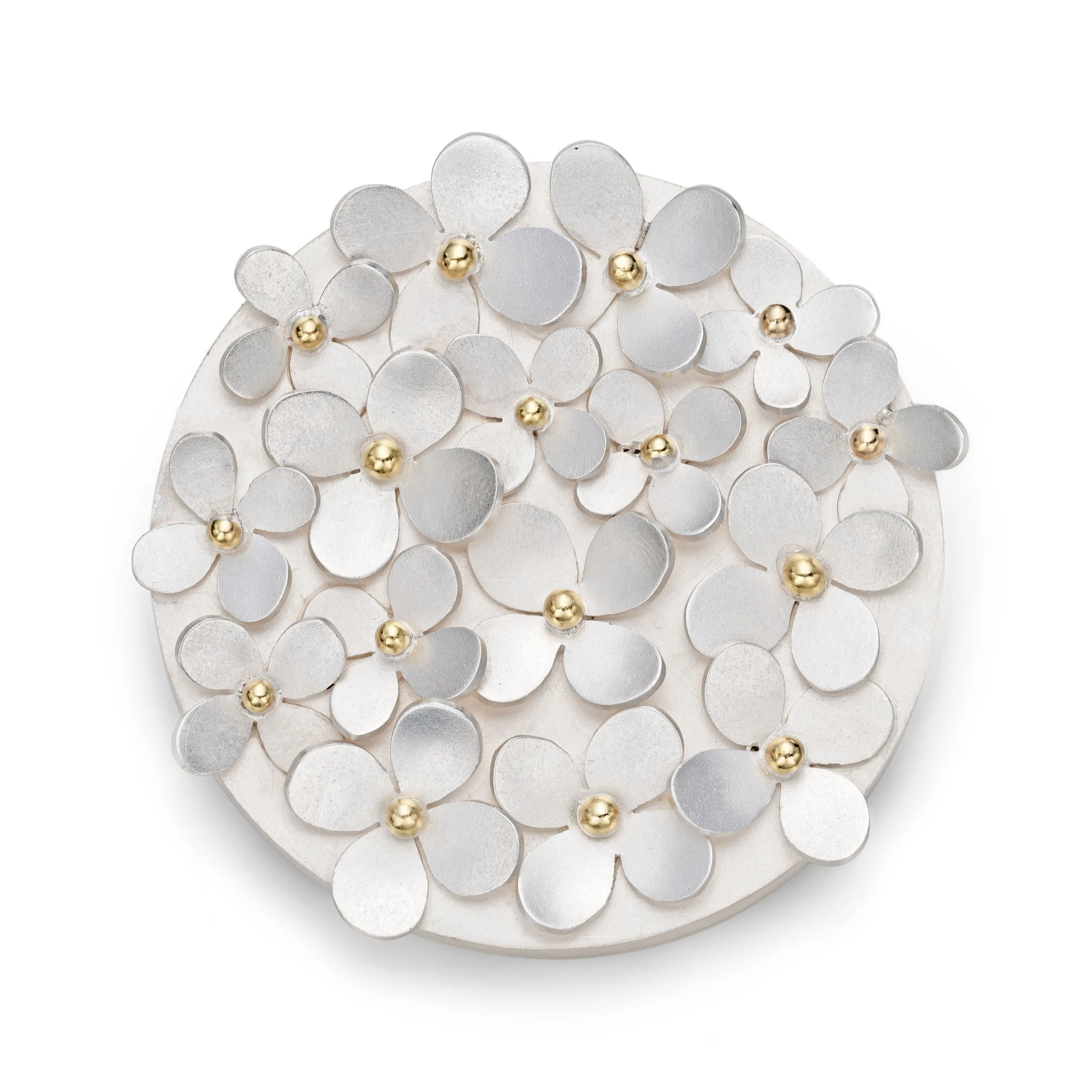 Hydrangea Brooch