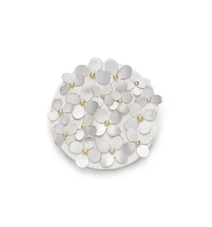 Hydrangea Brooch