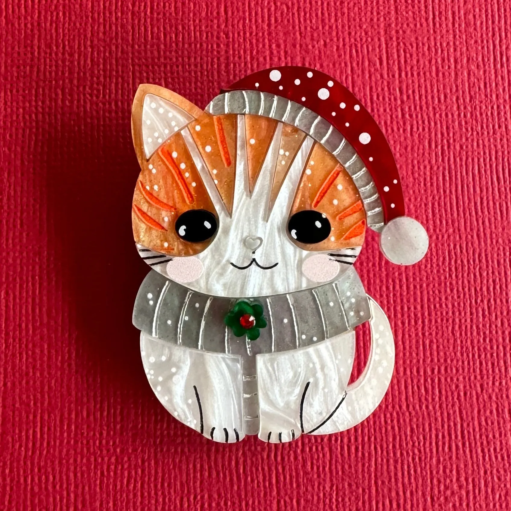 Jingle Paws - brooch - Set of 2