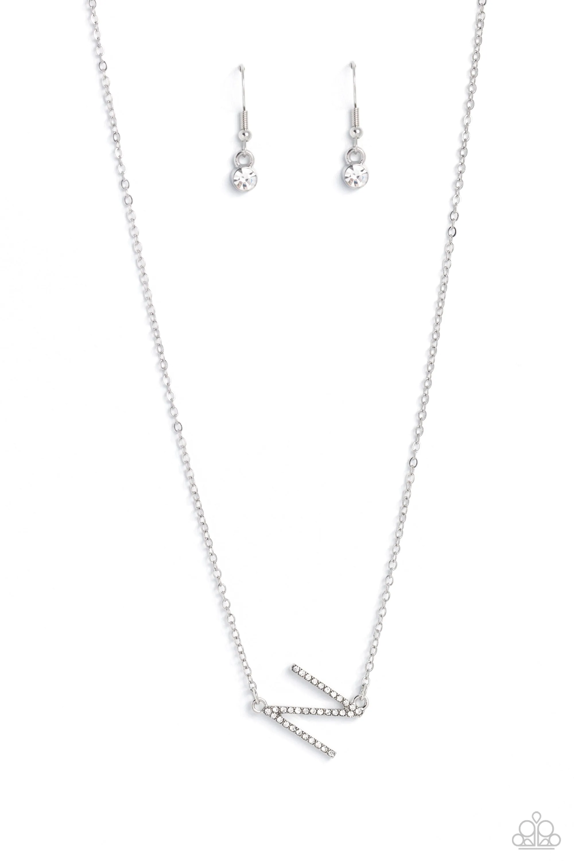 Necklaces INITIALLY Yours - N - White