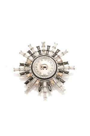 Numisma Star Burst Brooch