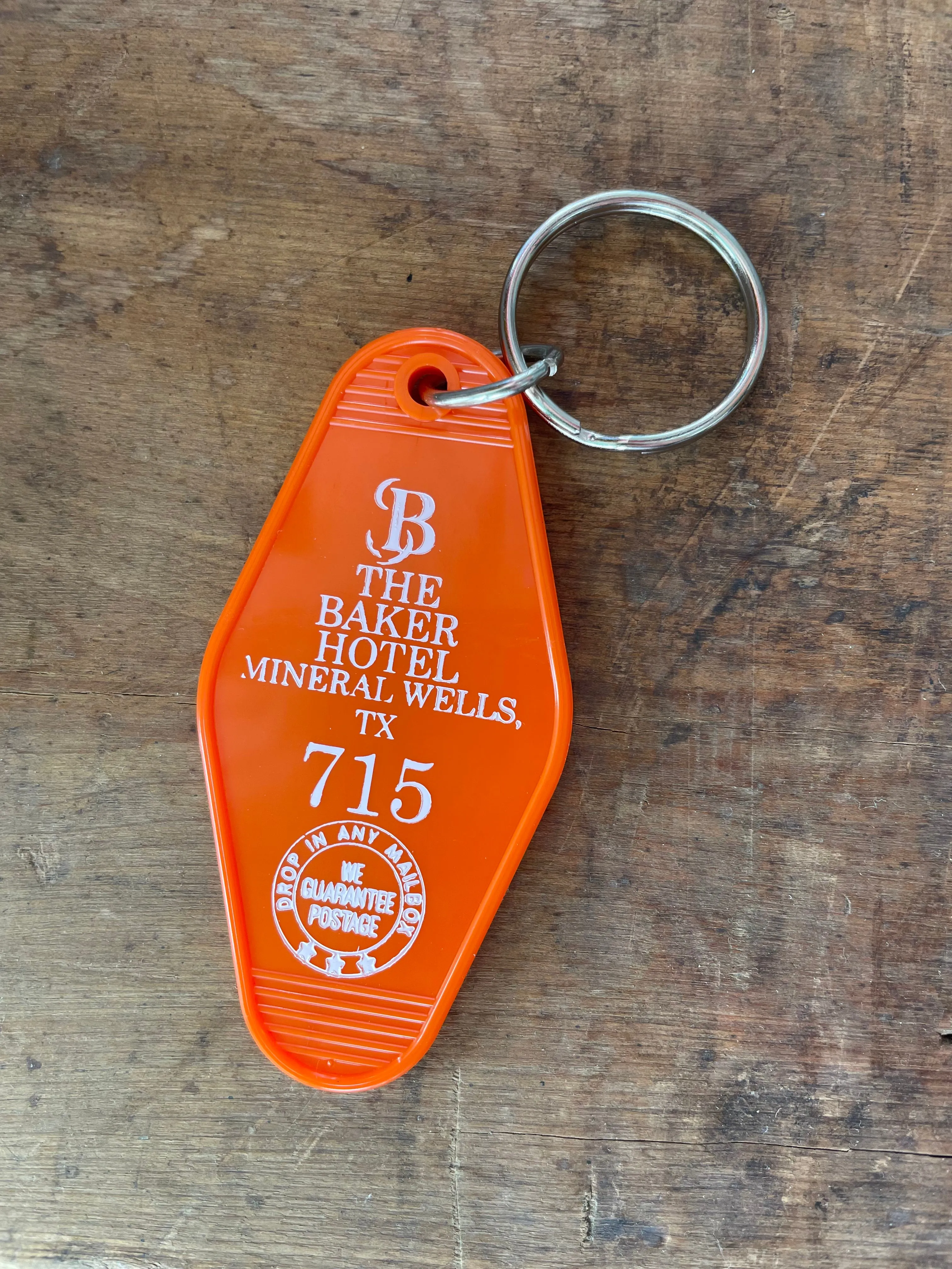Retro Baker Key Fob