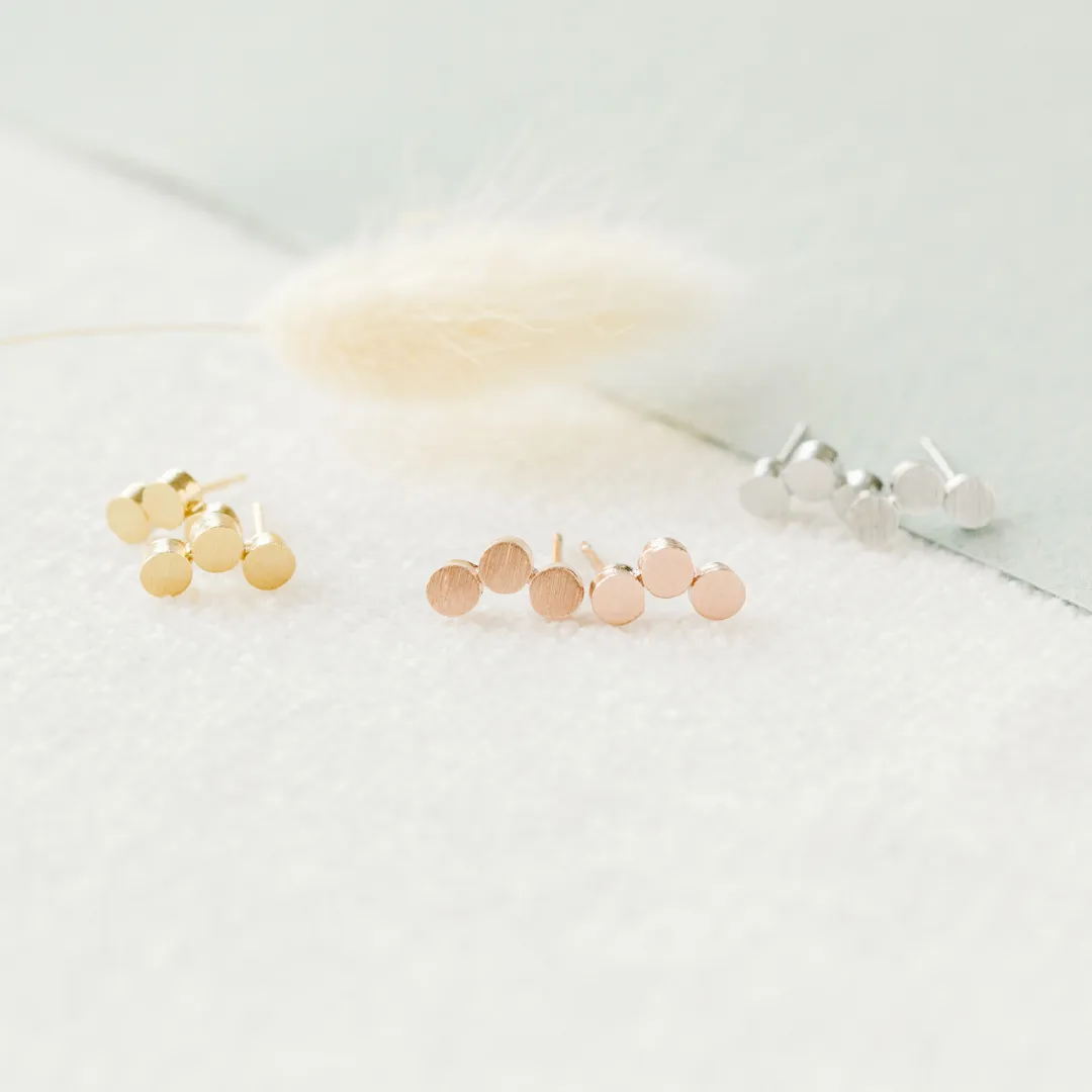 Rosie Earrings Rose Gold