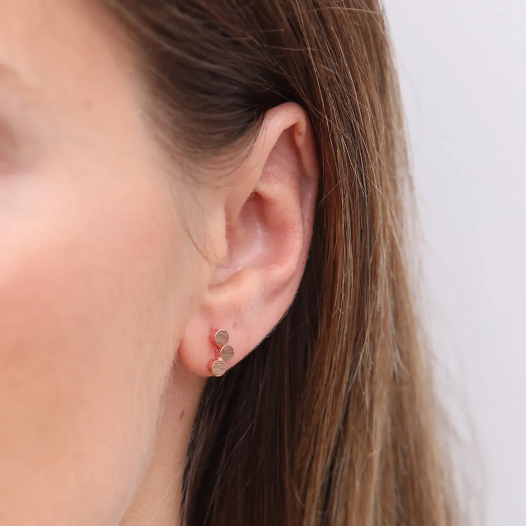 Rosie Earrings Rose Gold