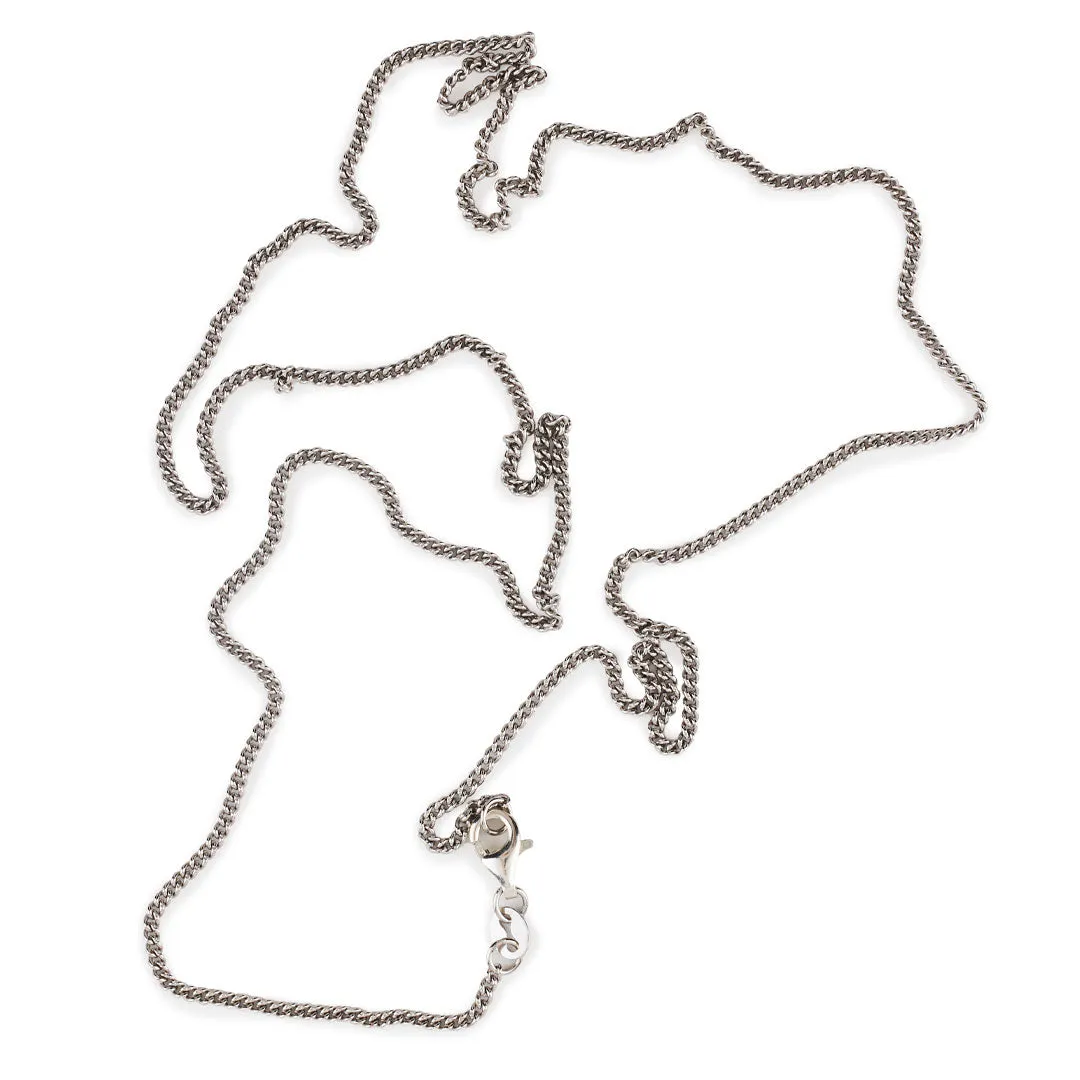 Silver Non Adjustable Chain