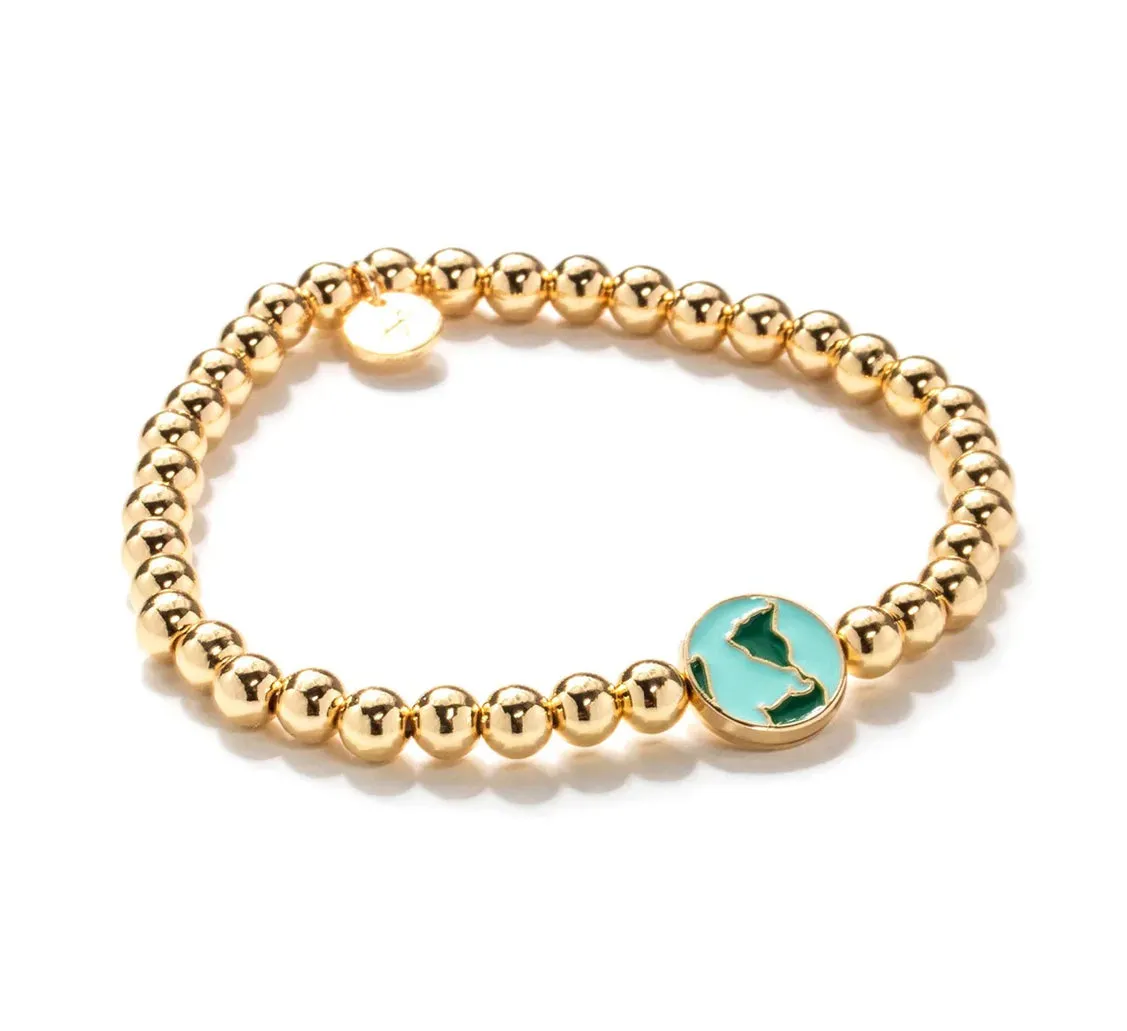 Soul Stacks Bracelet Bar - Globe
