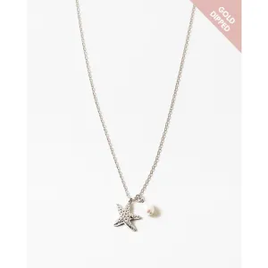 Starfish and Pearl Necklace
