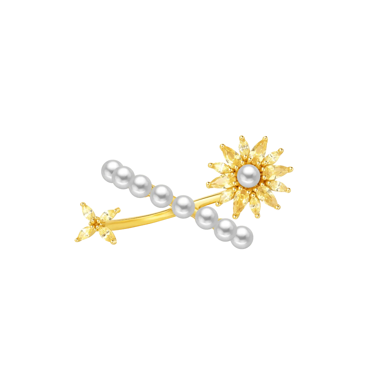 Sunflower Statement Ring