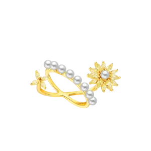 Sunflower Statement Ring