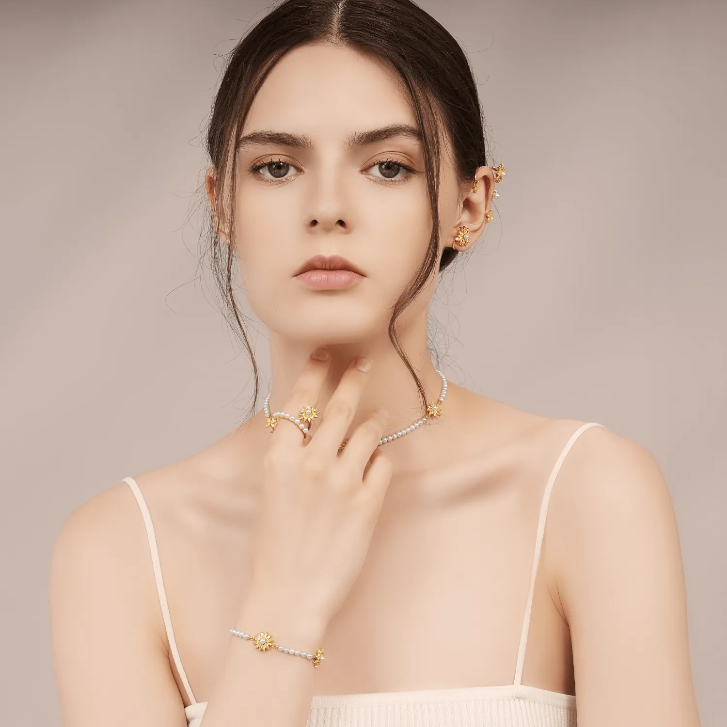 Sunflower Statement Ring