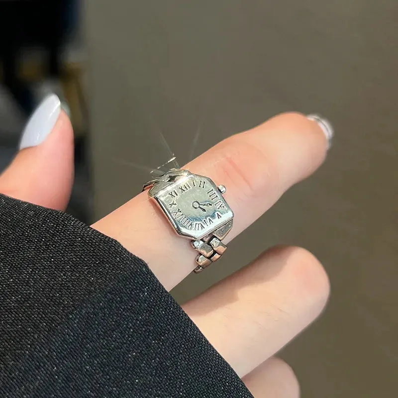 Vintage Clock Rings